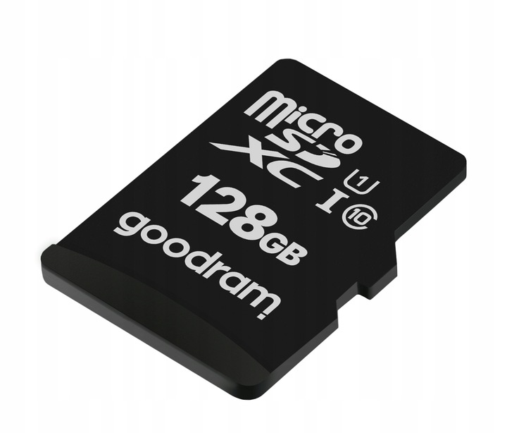 Karta pamięci GOODRAM 128GB kl10+ czytnik +adapter