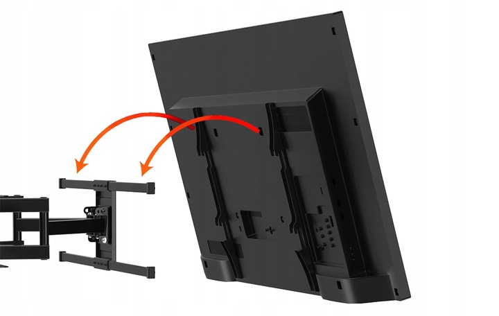 UCHWYT DO TELEWIZORA 32-85 CALI OBROTOWY EXTRA MOCNY DO 60KG