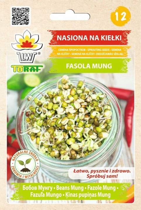 ZESTAW NASIONA NA KIEŁKI MIX ODMIAN ŁATWA UPRAWA MICROGREENS 21 SZT. GRATIS