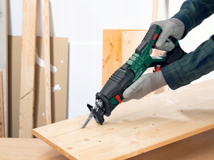 Piła szablasta akumulatorowa Parkside PSSA 20-Li B2