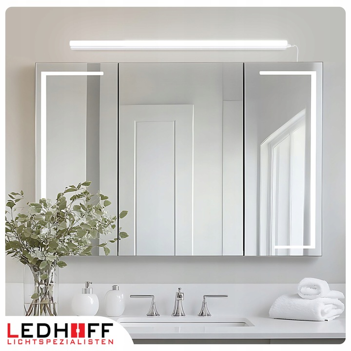 Listwa podszafkowa LED oprawa meblowa do kuchni 3 barwy światła 120cm