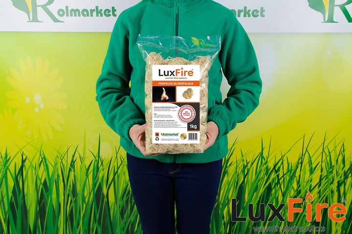 PODPAŁKA wełna drzewna do KOMINKA rozpałka pieca długo paląca 3kg +GRATIS