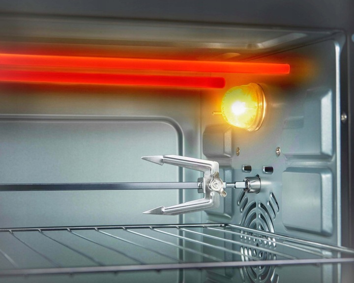 Piekarnik First Austria 45L LED Dotykowy 2000W z Rożnem i Grillem