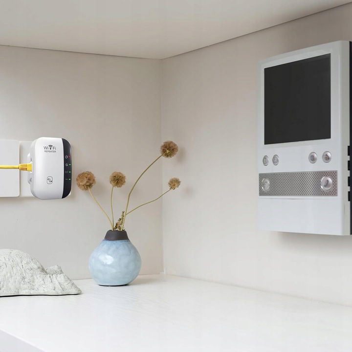 Wzmacniacz sygnału Wi-FI Mocny Repeater Access Point Router 300 Mb/s 2.4GHz