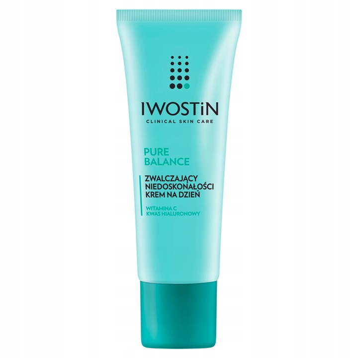 Iwostin Pure Balanc na dzień Krem przeciw niedoskonałościom do twarzy 50 ml
