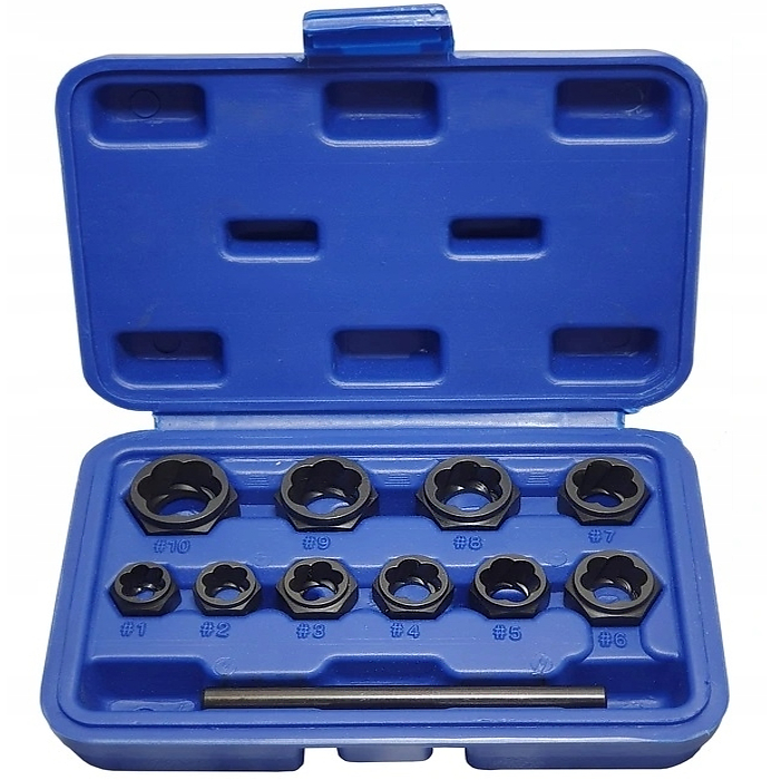 NASADKI DO USZKODZONYCH OBROBIONYCH ZERWANYCH ŚRUB NAKRĘTEK 9-19mm