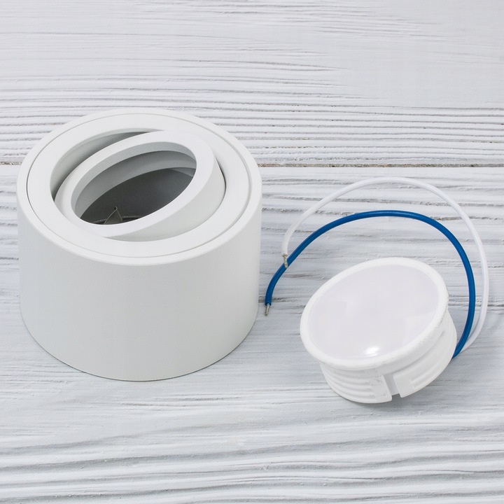 Oprawa Natynkowa HALOGENOWA TUBA Ruchoma + LED 5W