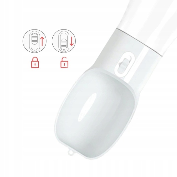 przenośna butelka na wodę i karmę jedzenie dla psa