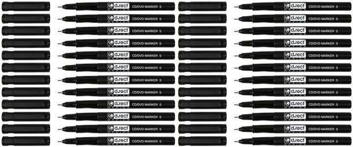Foliopis D.RECT S czarny x24