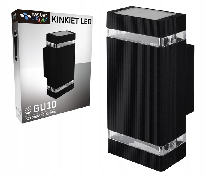 Lampa kinkiet GU10 ogrodowy elewacyjna zewnętrzna IP54