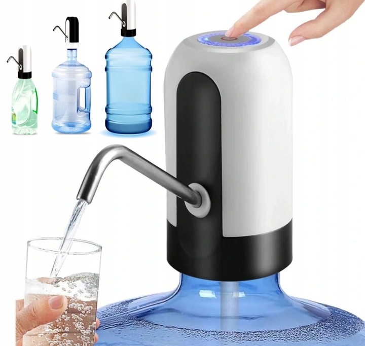 ELEKTRYCZNY DYSTRYBUTOR WODY BEZPRZEWODOWA POMPKA LED