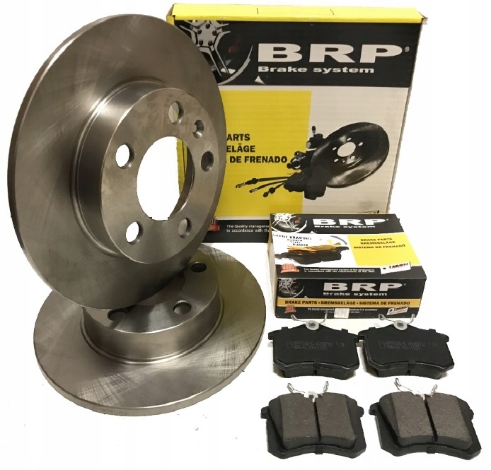 Tarcze Klocki Tył Audi A3 VW Golf 4 Polo Skoda Fabia Octavia 1 Leon Toledo