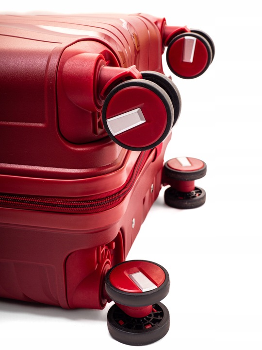 MAŁA WALIZKA PODRÓŻNA L NIEZNISZCZALNA POLIPROPYLEN RGL BAGAŻ PODRĘCZNY