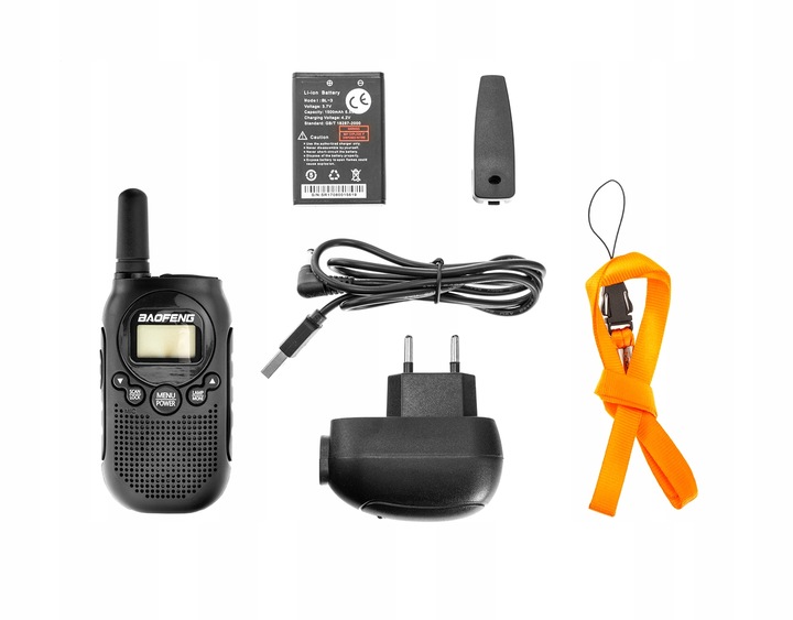 KRÓTKOFALÓWKA 2x WALKIE TALKIE BAOFENG BF-T6 PMR RADIOTELEFON DUŻY ZASIĘG