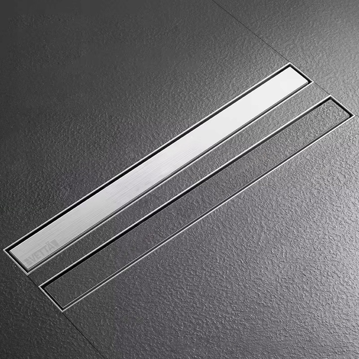 VETTÄ 2w1 ODPŁYW LINIOWY 80cm NISKI SYFON 52mm WYSOKA PRZEPUSTOWOŚĆ