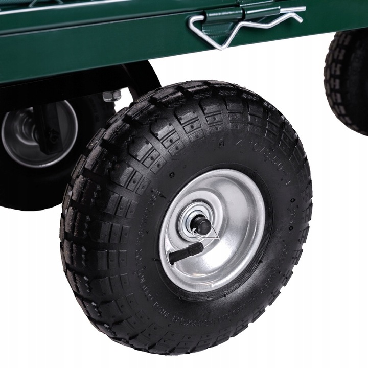 WÓZEK OGRODOWY TRANSPORTOWY DUŻY PRZYCZEPKA BOGIE-TRAX3 ROZKŁADANY DO