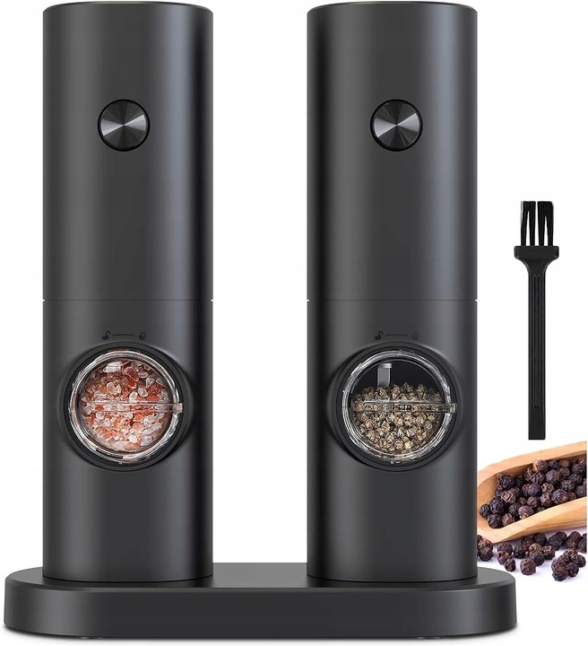 ELEKTRYCZNY MŁYNEK MŁYNKI ROZDRABNIACZ MIELENIA SOLI PIEPRZ PRZYPRAW