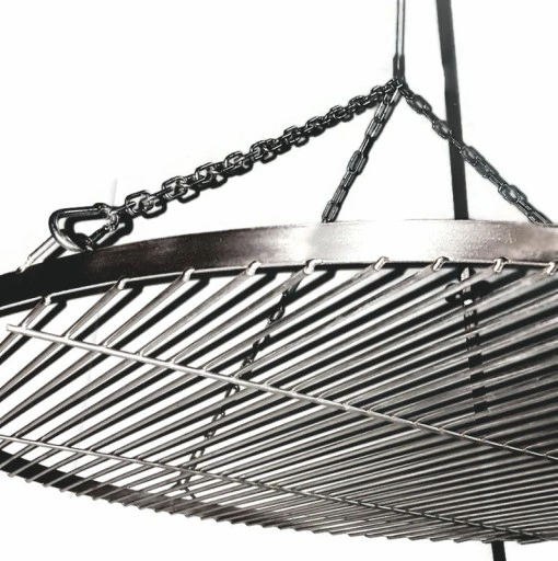 ruszt okrągły do grilla wiszący 80cm 2x WZMACNIANY