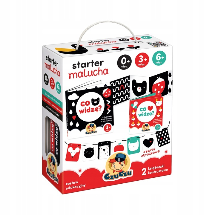 CzuCzu Starter malucha Co widzę 0-3-6 mies.+