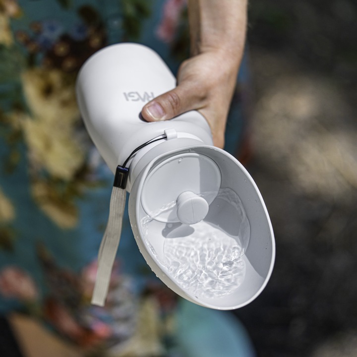 Butelka na Wodę dla Psa Bidon z Miską Poidło Turystyczne Składane