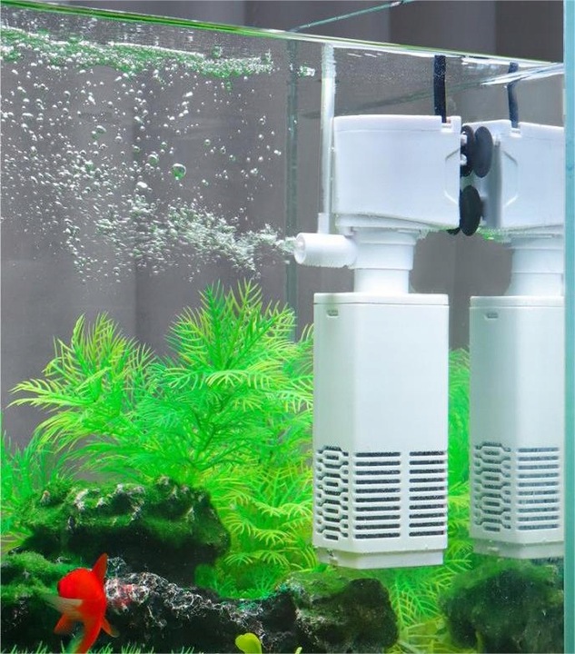 NANO FILTR WEWNĘTRZNY DO AKWARIUM 10-60l 500 l/h 6W