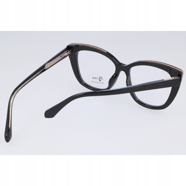 Okulary damskie zerówki do komputera Bluelight filtr