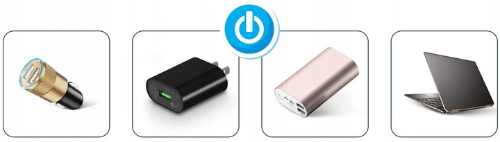 LATARKA AKUMULATOROWA MOCNY SZPERACZ LED USB