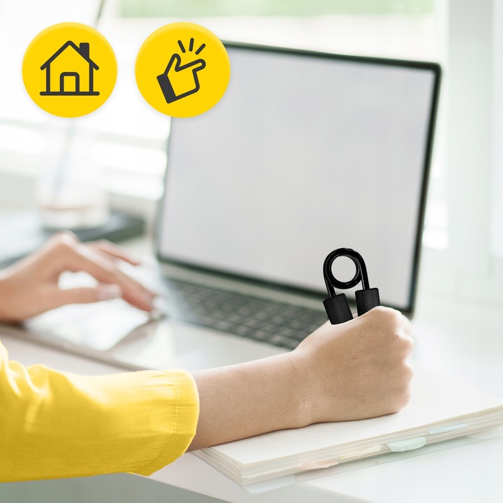 ŚCISKACZ DO RĄK DŁONI ANTYPOŚLIZGOWY TRENING DUŻY OPÓR DO 113 kg