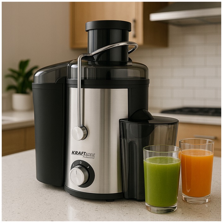 SOKOWIRÓWKA WYCISKARKA DO OWOCÓW I WARZYW ELEKTRYCZNA SAMOCZYSZCZĄCA