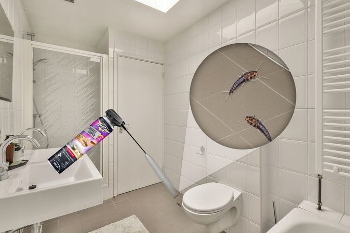 ŚRODEK PREPARAT AEROZOL OPRYSK SPRAY NA RYBIKI PCHŁY NO PEST SNIPER