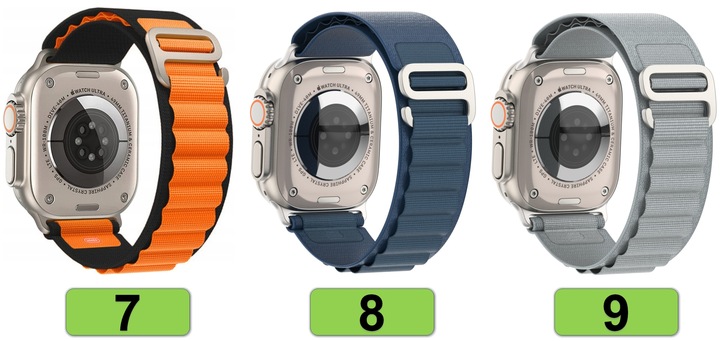 PASEK DO APPLE WATCH 2 3 4 5 6 7 8 9 10 SE 42MM 44MM 45MM 46MM 49MM 15 KOLR