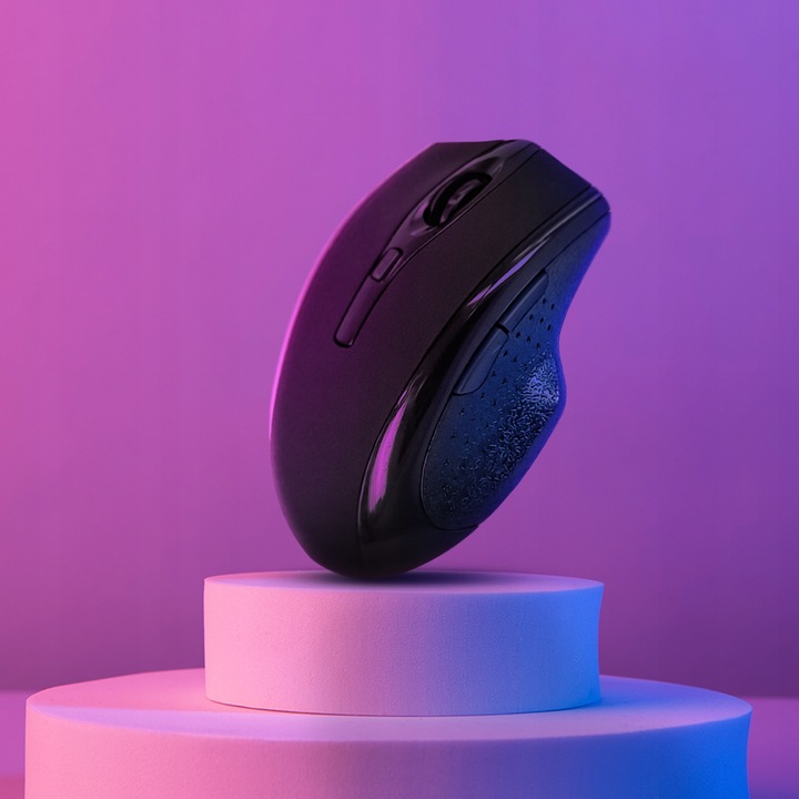 Cicha mysz myszka bezprzewodowa RENEW FORCE optyczna 6 przycisków DPI 1600