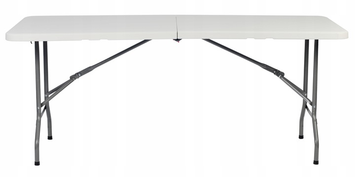 STÓŁ CATERINGOWY SKŁADANY WALIZKA BANKIETOWY OGRODOWY 180 CM WYTRZYMAŁY
