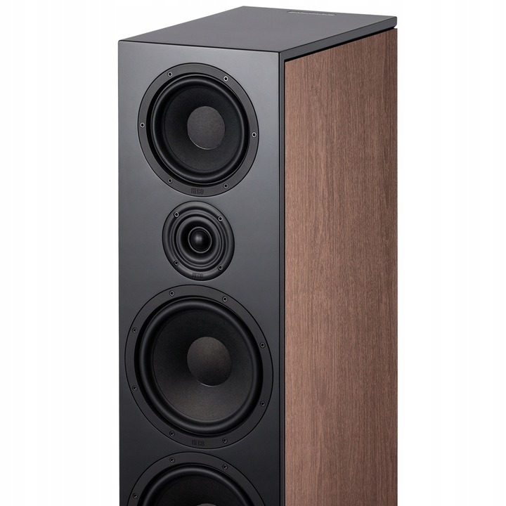 HECO Aurora XT 1000 + 300 + Center ZESTAW KOLUMN KINA DOMOWEGO 5.0 WALNUT