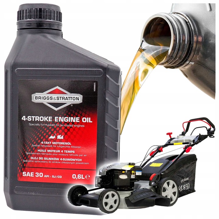 OLEJ BRIGGS&STRATTON 0,6L SAE30 KOSIARKI AGREGATU TRAKTORKA