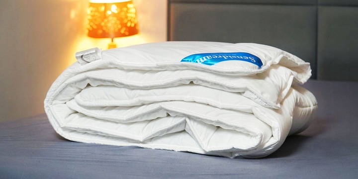 Kołdra 100x160 cm całoroczna + poduszka 40x60 cm