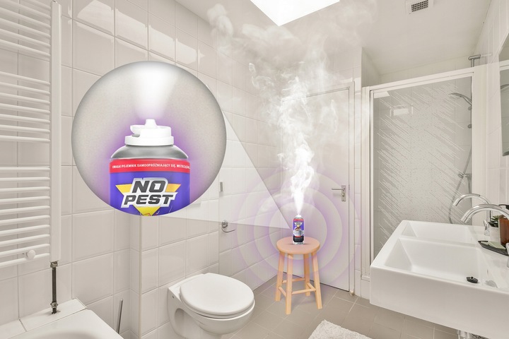 ŚRODEK SPRAY PŁYN + BOMBA DYMNA GRANAT PREPARAT NA PAJĄKI ZESTAW NO PEST