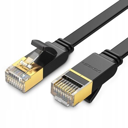 UGREEN Płaski Kabel Internetowy Przewód Sieciowy Ethernet RJ45 Cat.7 STP 8m