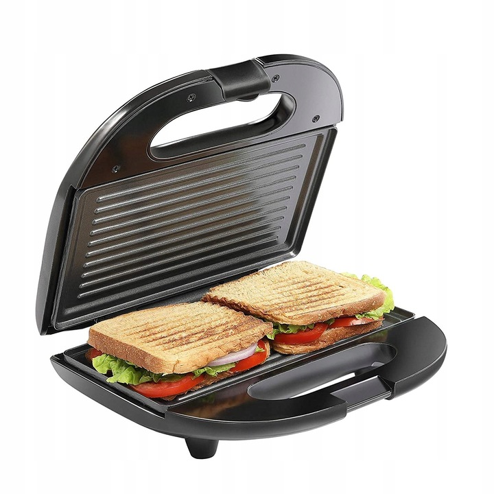 DUŻY TOSTER OPIEKACZ DO KANAPEK TOSTÓW GRILL NIEPRZYWIERAJĄCA POWŁOKA