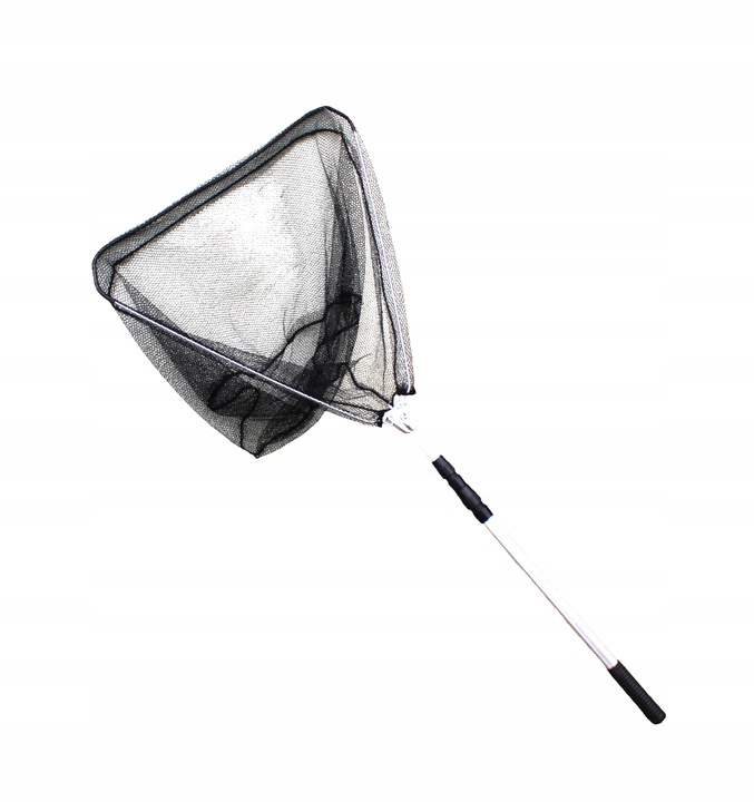 Podbierak Wędkarski teleskopowy metalowy 200x60cm