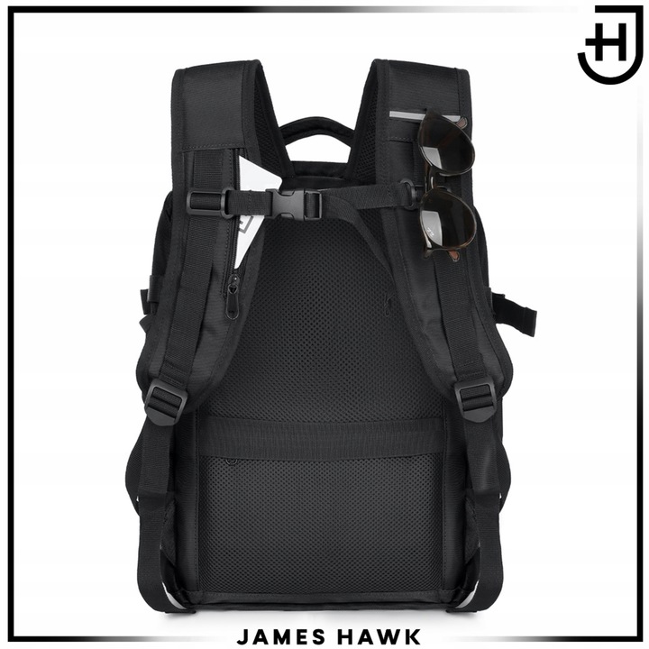 Plecak Bagaż Podręczny do Samolotu James Hawk Torba Ryanair 40x30x20