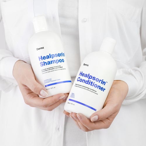 ZESTAW Dermz Healpsorin Szampon Odżywka Łuszczyca