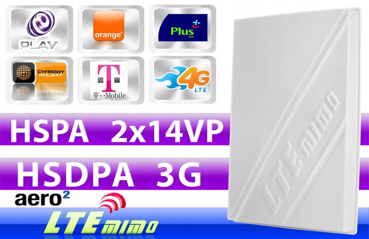 Antena MIMO LTE 14HV 800/900/1800/2100/2600 MHz Nż