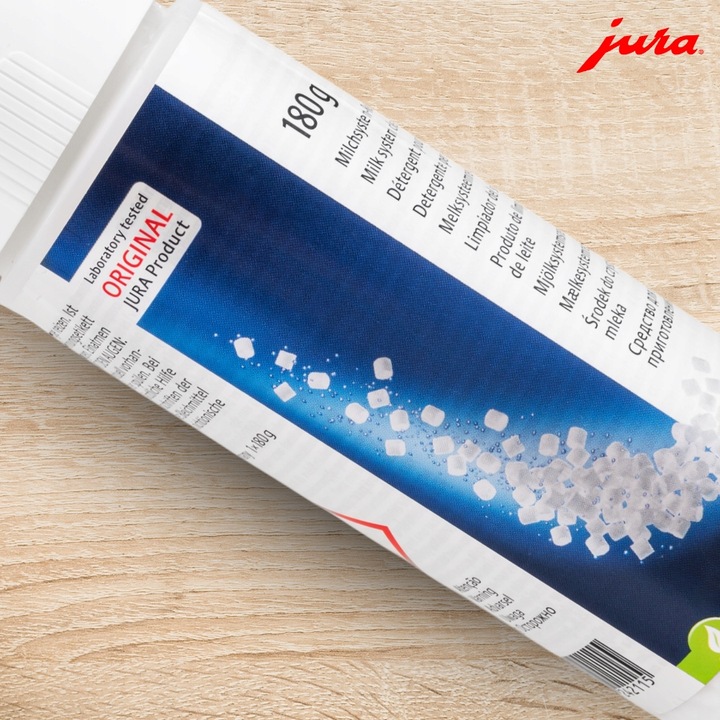 TABLETKI PREPARAT ŚRODEK CZYSZCZENIA SYSTEMU MLECZNEGO JURA 180G