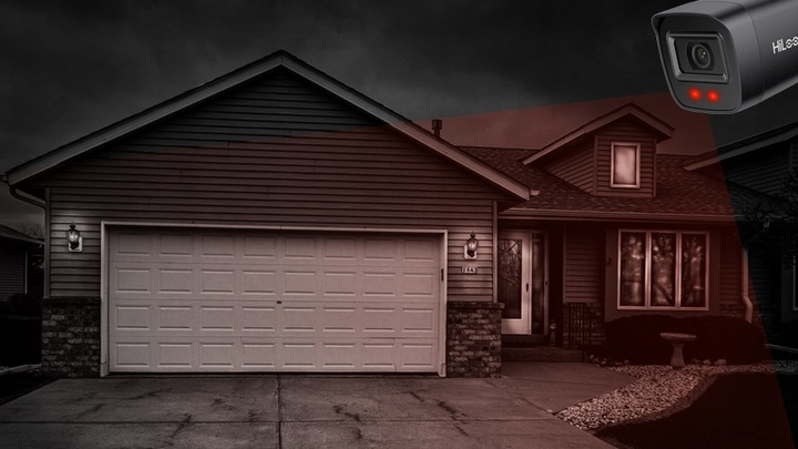 Kamera IP 4MPx zewnętrzna PoE 2K+ HiLook by Hikvision IPC-B141H-C BLACK