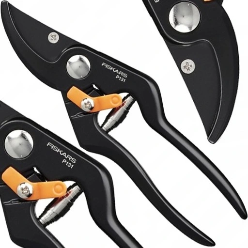 FISKARS SEKATOR NOŻYCOWY METALOWY OGRODOWY OSTRY DO MŁODYCH GAŁĘZI P131