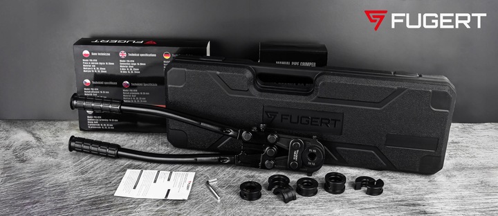 PRASKA ZACISKARKA DO RUR PEX 6 MATRYC TH 16/20/26 U 16/20/25 + WALIZKA