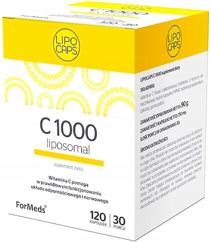FORMEDS LIPOSOMAL WITAMINA C 1000 120K LIPOSOMALNA