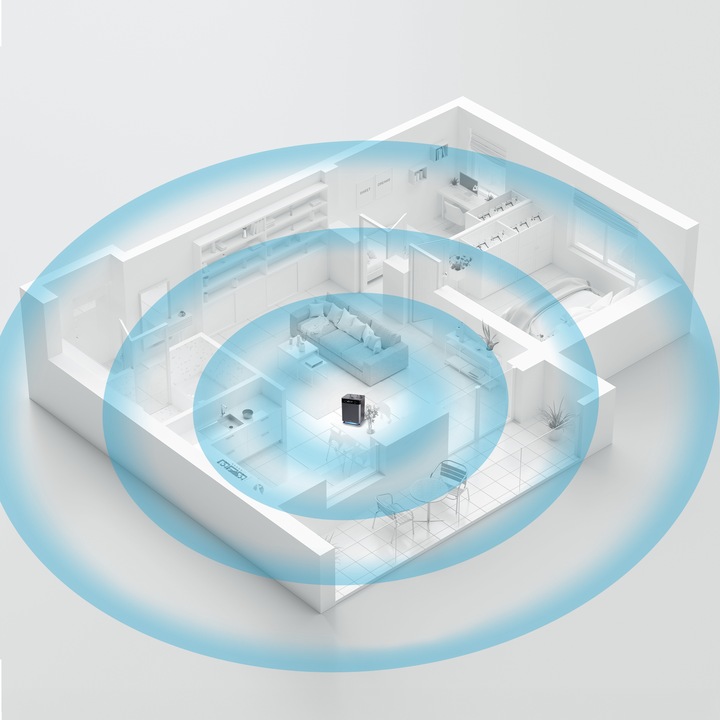 Nawilżacz powietrza 5w1 Oczyszcza Jonizator Yoer Automatyczny