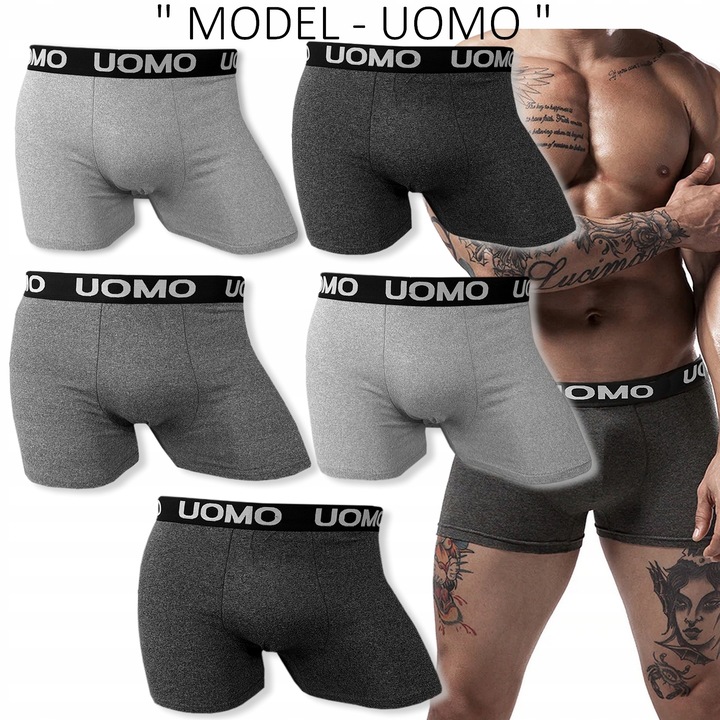5 x Super ODDYCHAJĄCE BOKSERKI MĘSKIE BAWEŁNIANE BAMBUSOWE #M MAN